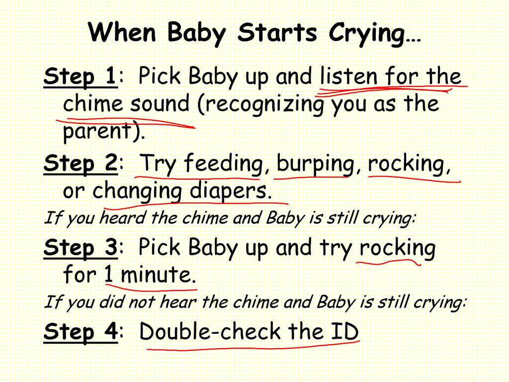 real care baby 3 different cries