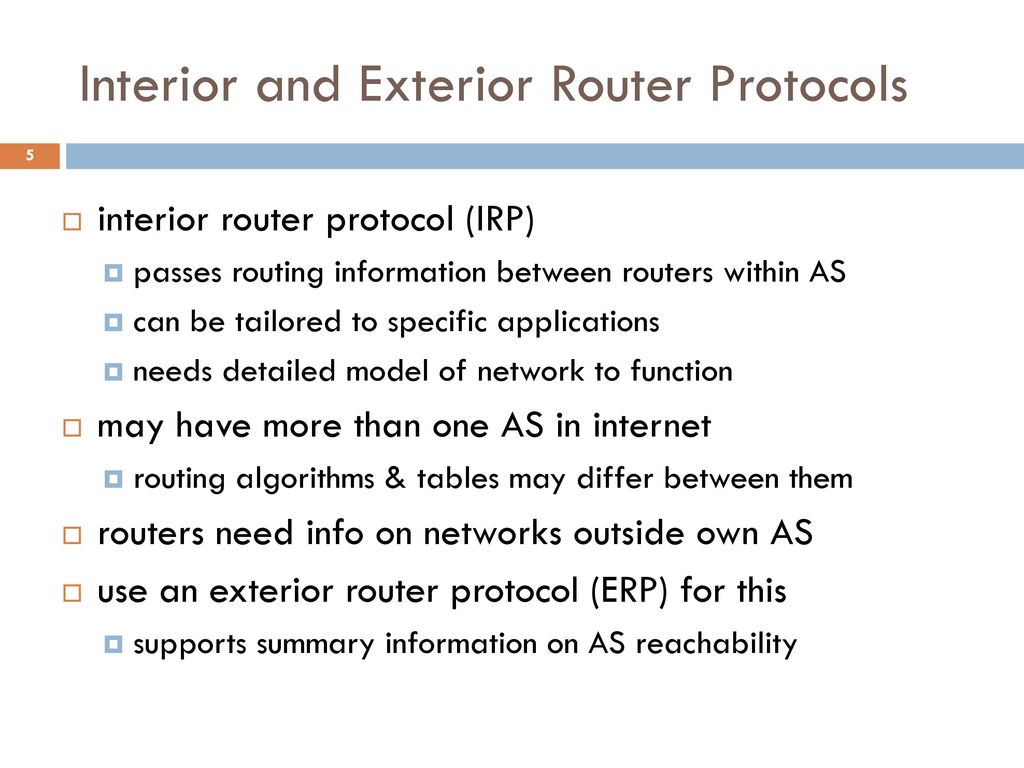 Routing on the internet - ppt download