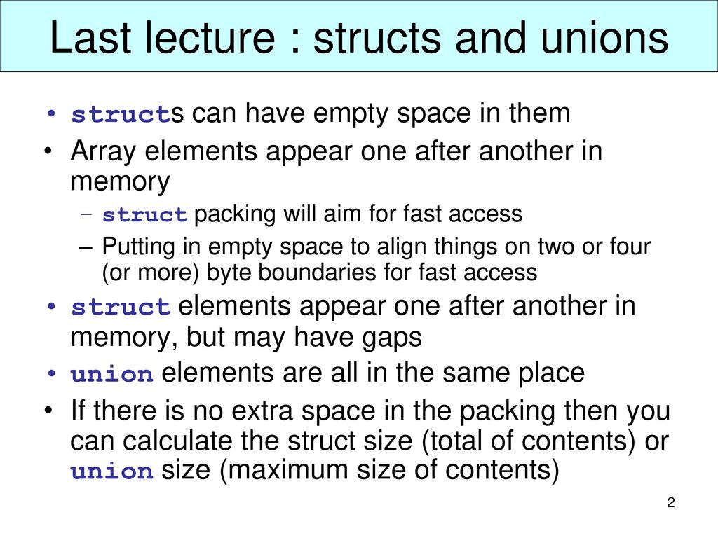G52CFJ C/C++ for Java Programmers Lecture ppt download