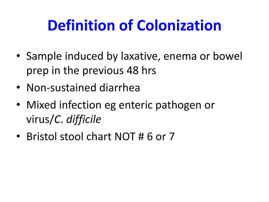 Bristol Stool Chart C Diff