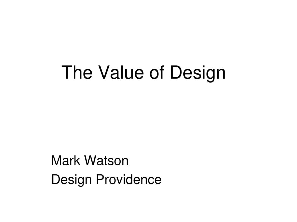 Mark Watson Design Providence