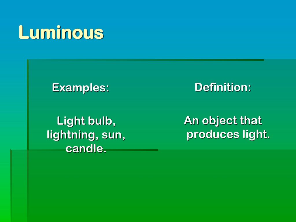 optics and light lesson ppt download