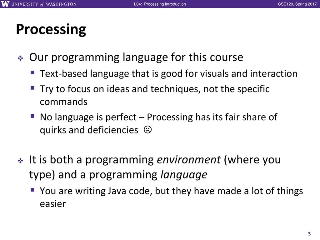 Processing Introduction CSE 120 Spring ppt download