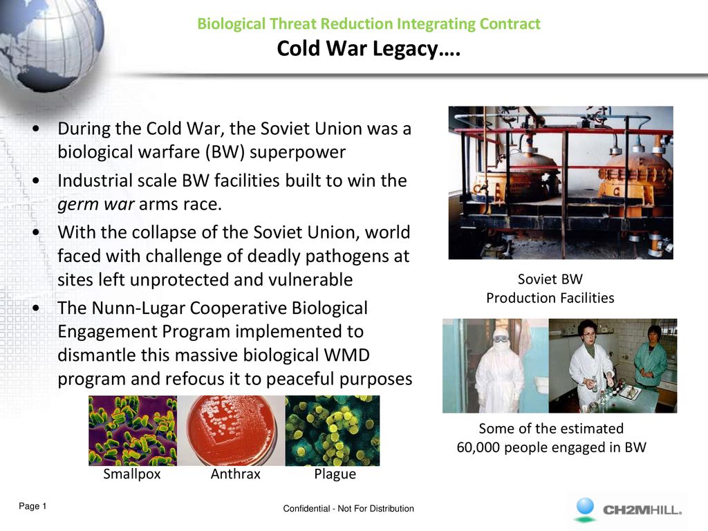Biological Threat Reduction Integrating Contract Cold War Legacy….