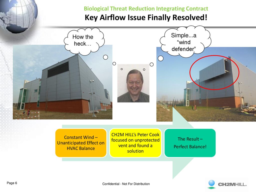 Biological Threat Reduction Integrating Contract Key Airflow Issue Finally Resolved!
