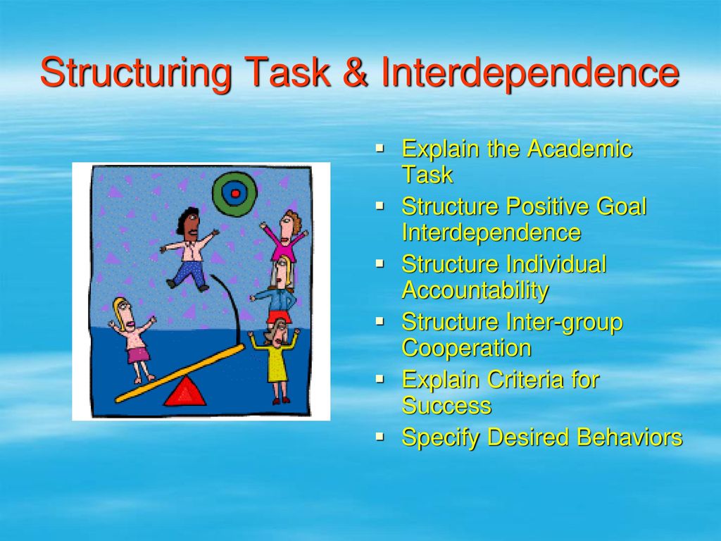 Task structure. Interdependence.