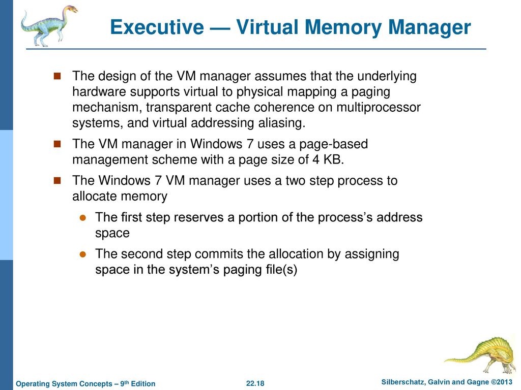 Executive — Virtual Memory Manager
