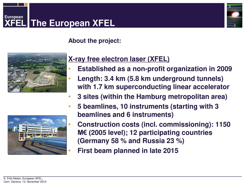 Introducing European XFEL Enlightening Science - ppt download