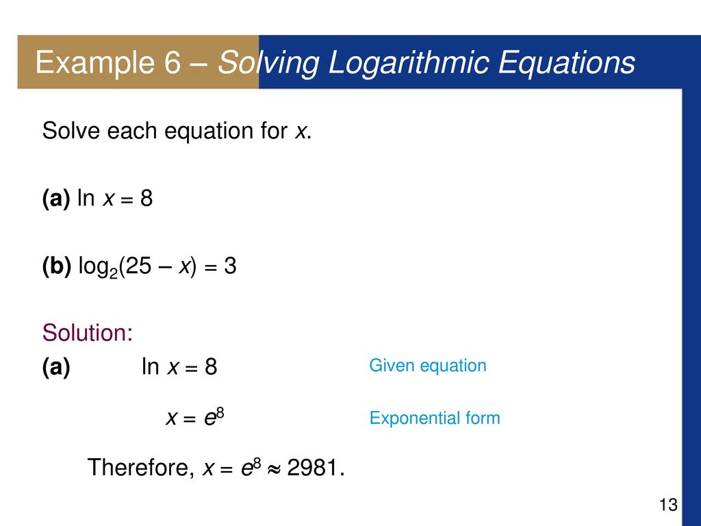 Exponential Equations - ppt download