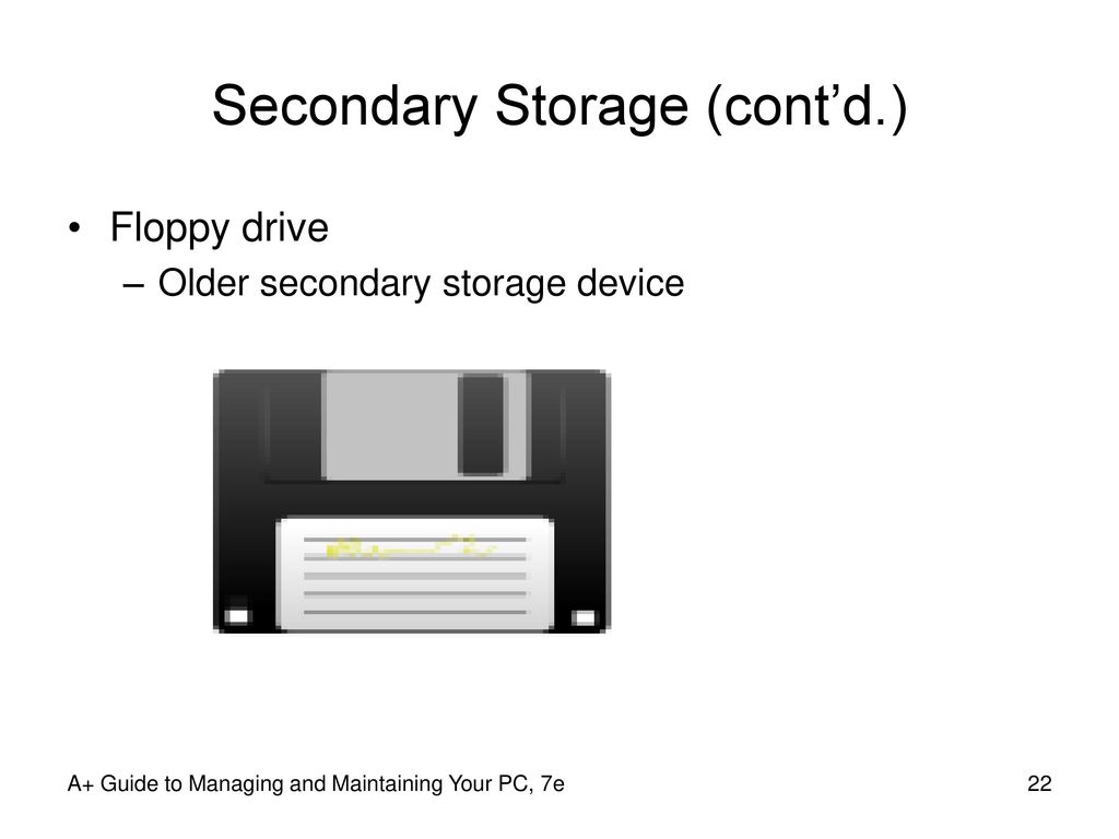 A+ Guide to Managing and Maintaining Your PC, 7e ppt download