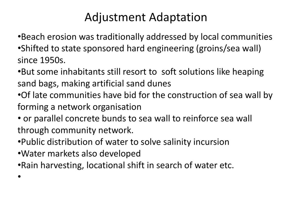 A Case of Adaptive Transitions in Chellanam, South India - ppt download