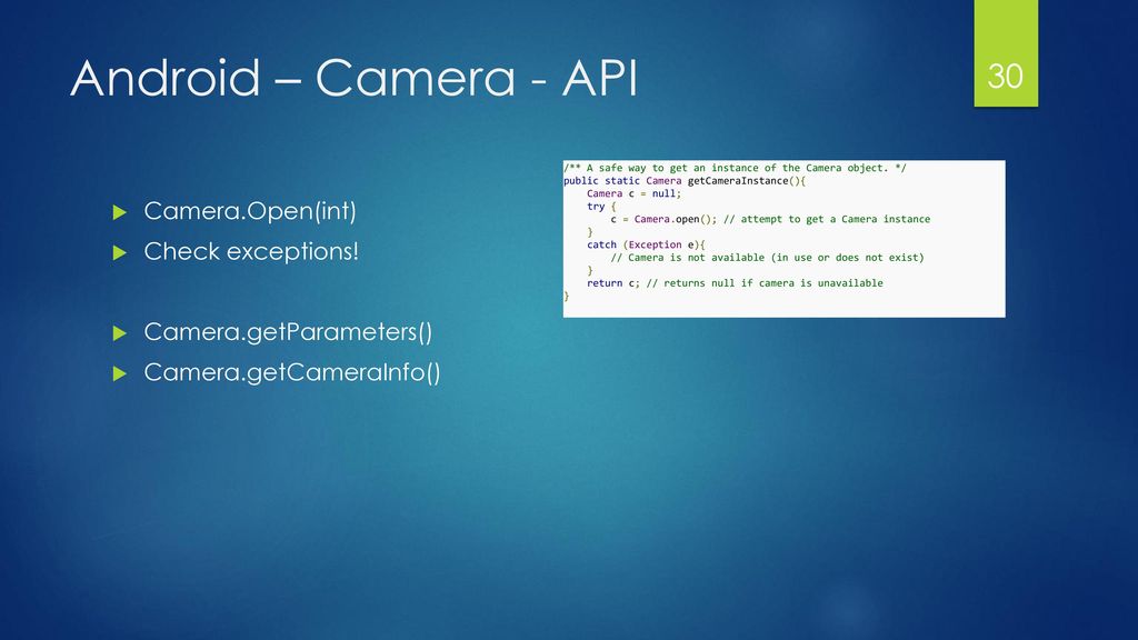 Mobile Software Development for Android - I ppt download