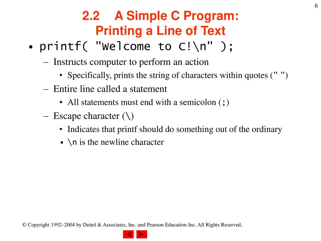 Chapter 2 - Introduction to C Programming - ppt download