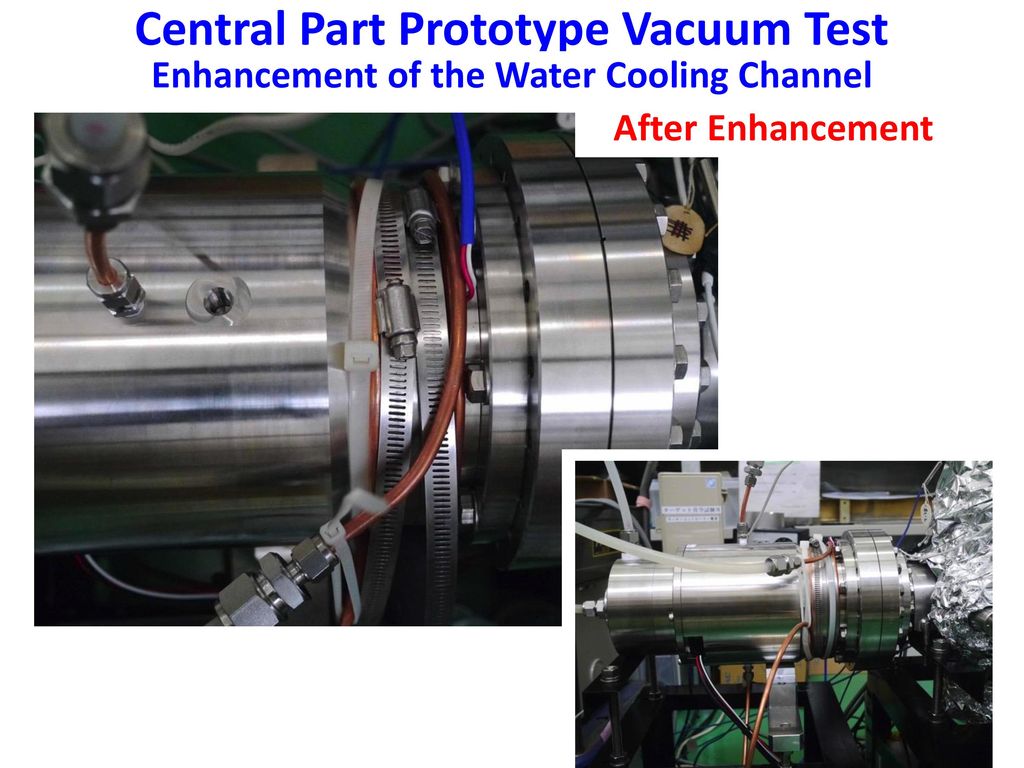 Central Part Prototype Vacuum Test