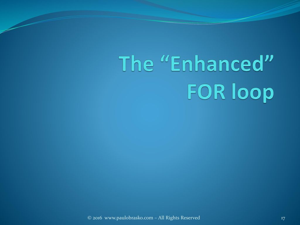 INTERMEDIATE PROGRAMMING USING JAVA - ppt download