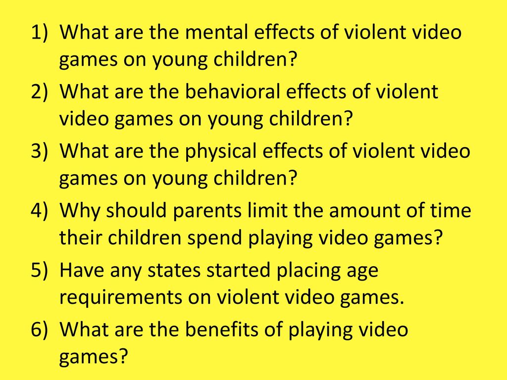 video games should not be banned essay