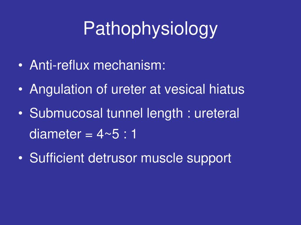 Pathophysiology Anti-reflux mechanism: