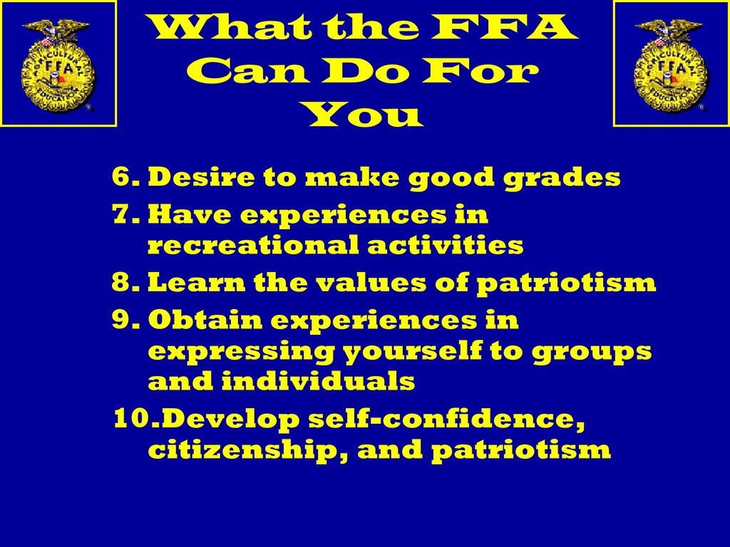 PPT - History of the FFA PowerPoint Presentation, free download - ID:2807971