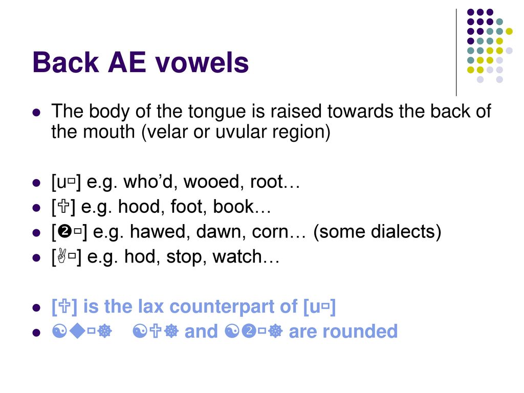 Vowel Articulation In English Ppt Download