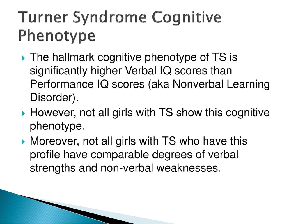 Implications Of Turner Syndrome Challenges In The School Ppt Download