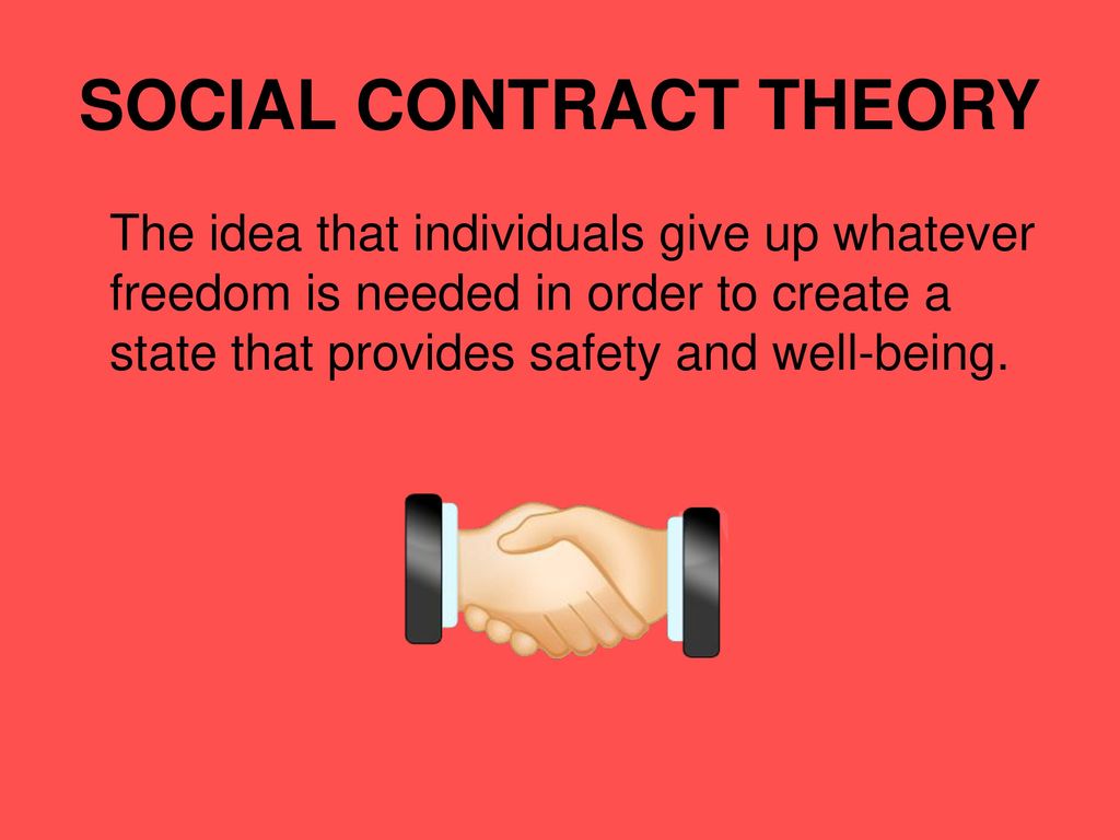 SOCIAL CONTRACT THEORY