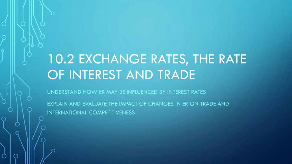 10 2 Exchange Rates The Rate Of Interest And Trade Ppt Download 10-2-exchange-rates-the-rate-of-interest-and-trade-ppt-download