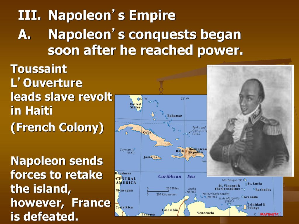 A. Napoleon’s conquests began soon after he reached power.