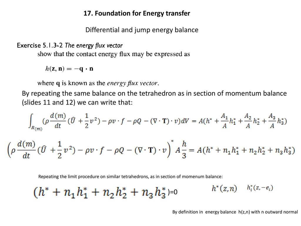 1. Foundation for Energy transfer - ppt download