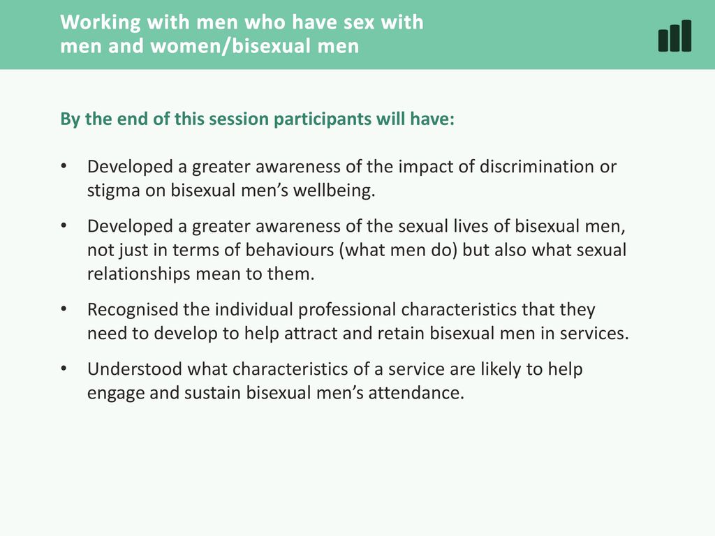 Working with men who have sex with men and women/bisexual picture