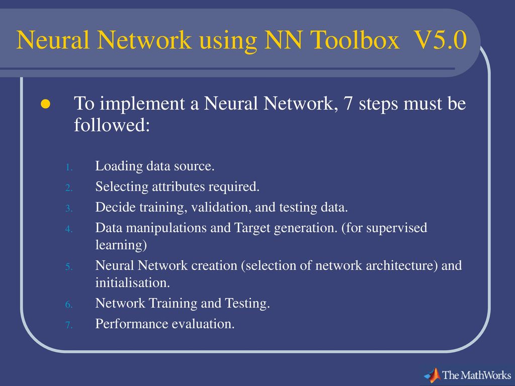 Neural Networks Toolbox - ppt download