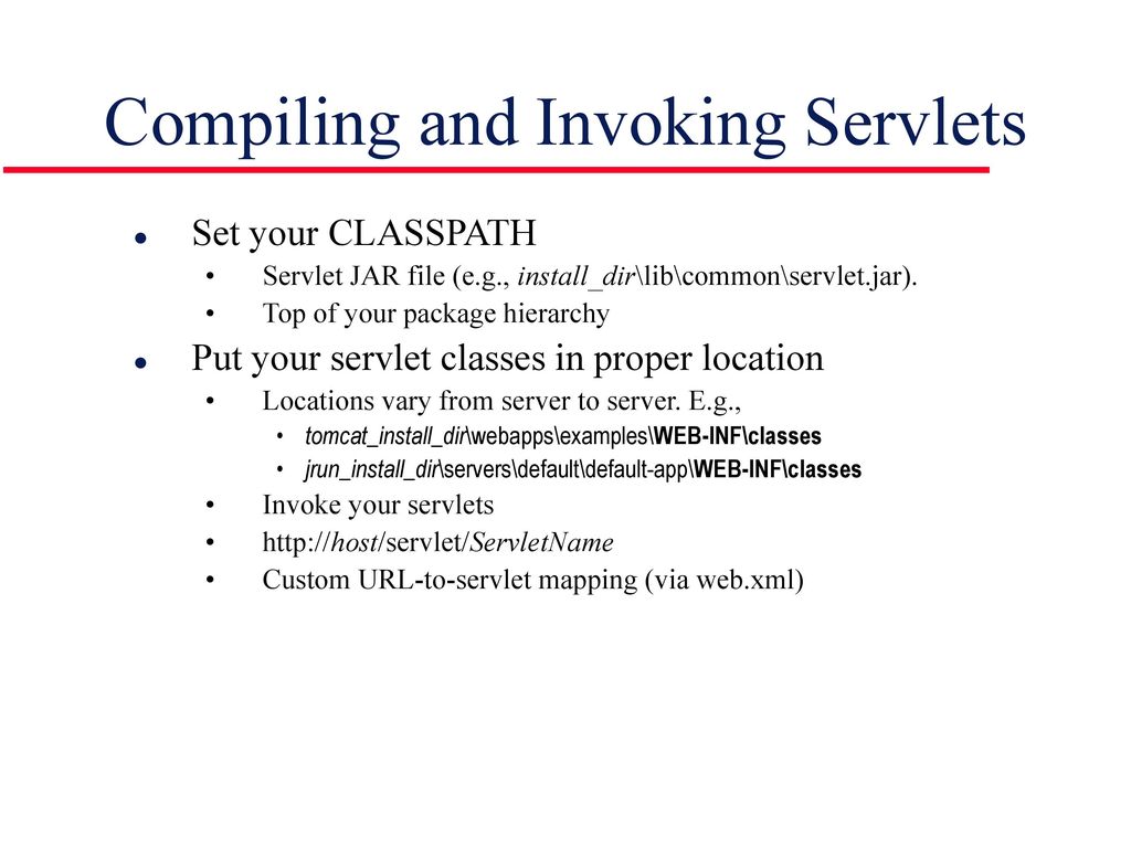 Introduction to java servlets ppt download