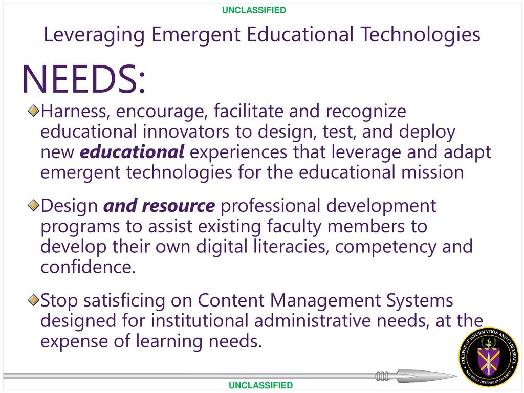 UNCLASSIFIED Department of Defense, Advanced Distributive Learning ...