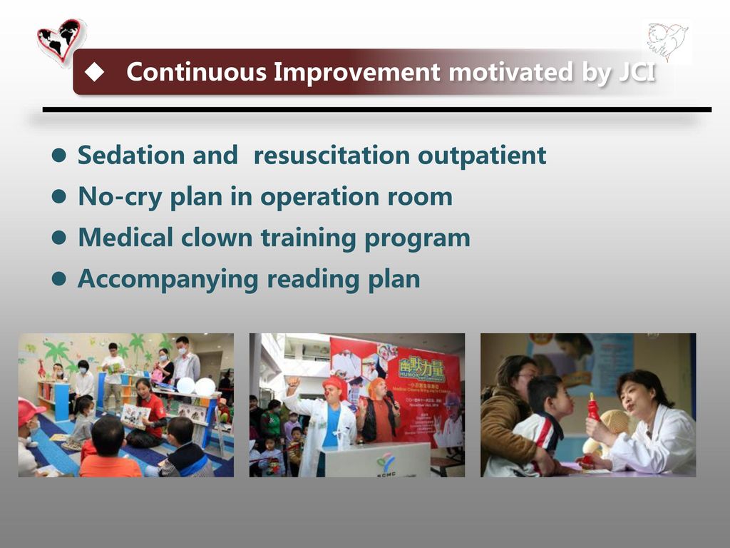 Continuous Improvement motivated by JCI