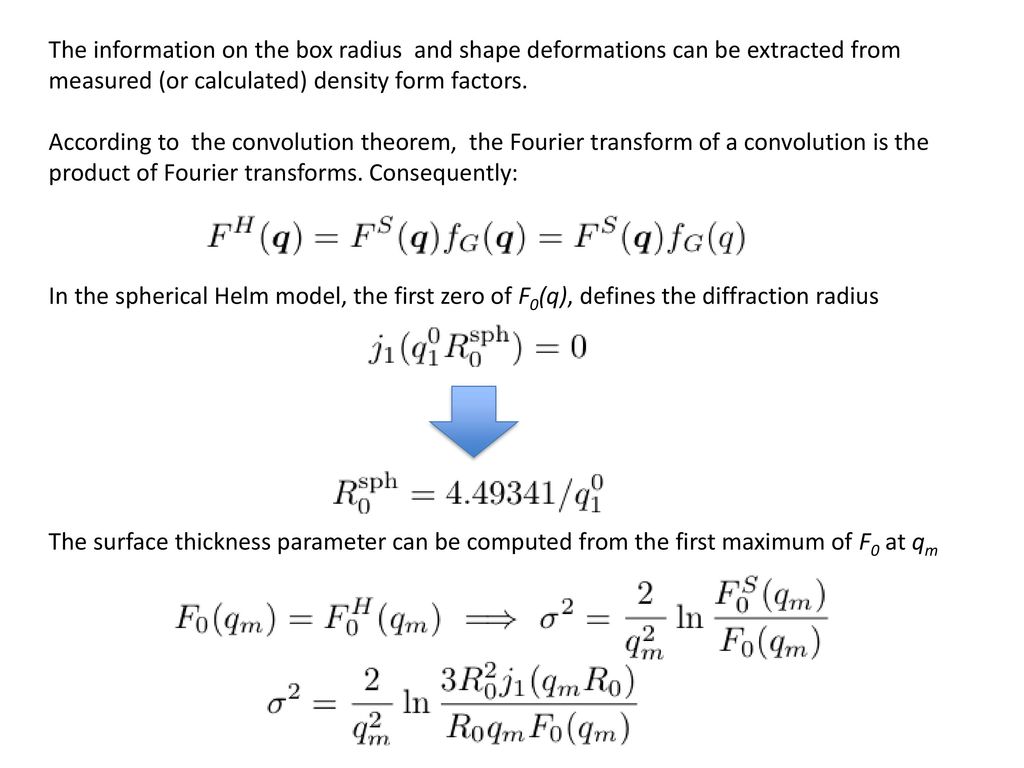 Probing Nuclear Skins through Density Form Factors - ppt download