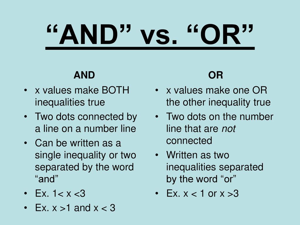 Solving compound inequalities ppt download