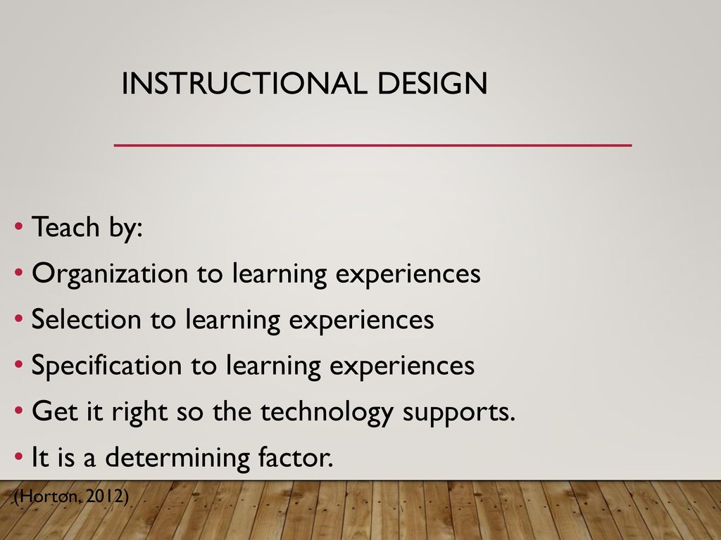 Instructional Design Overview Heather Kay Ashford University Edu 697 ...