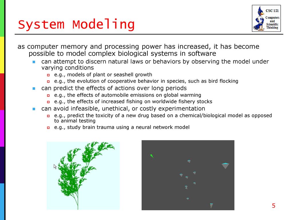 Computers and Scientific Thinking David Reed, Creighton University ...
