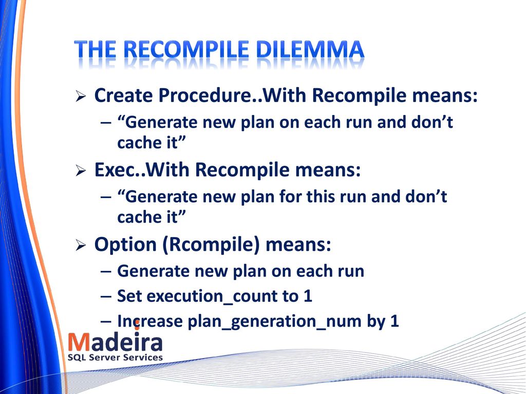 Things you can find in the plan cache ppt download