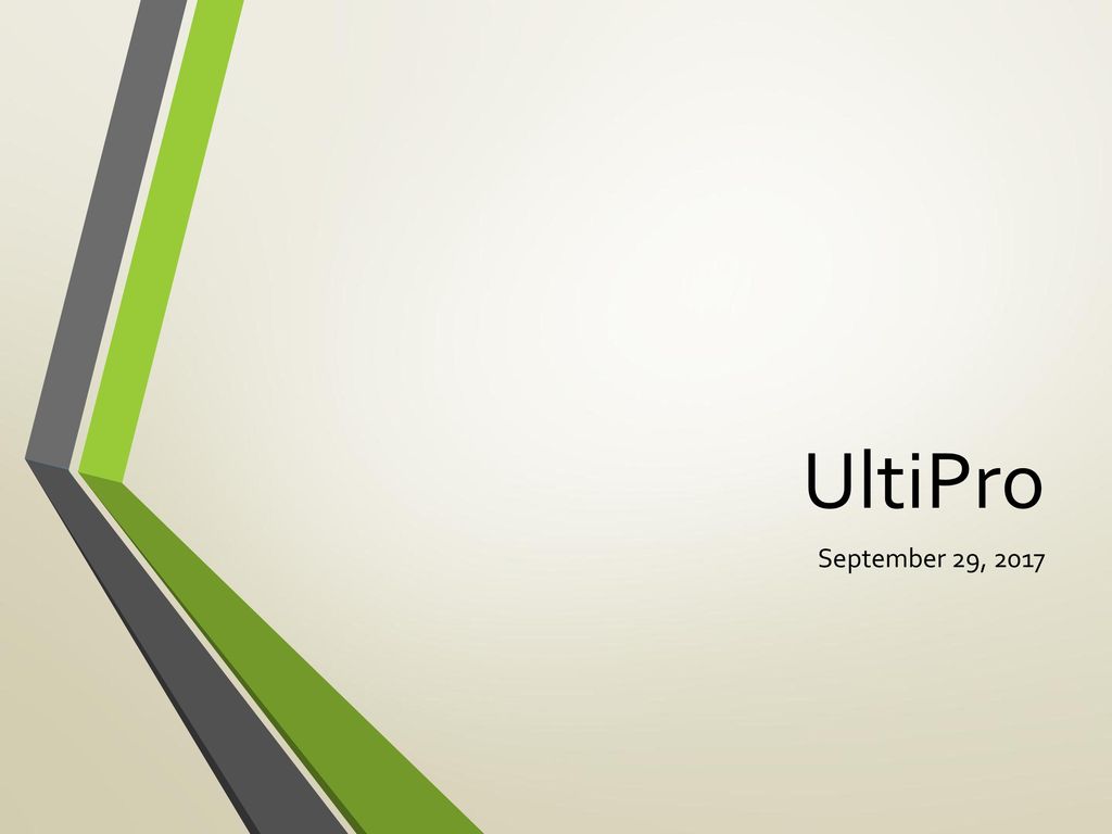 Ultipro Action Items September 29 Ppt Download