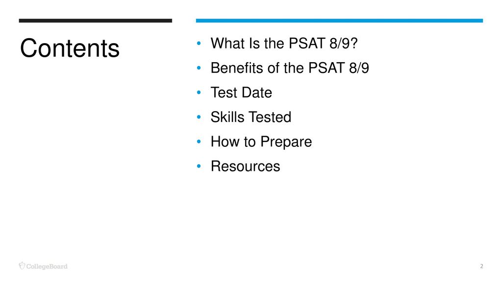 Prepare for the PSAT 8/ ppt download