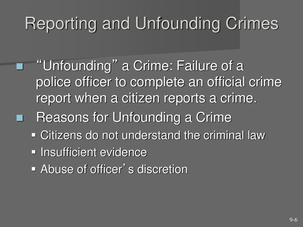 Chapter Nine The Police and Crime - ppt download