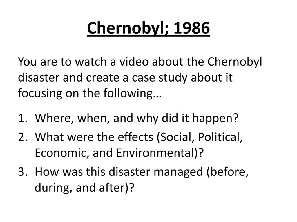 Technological Hazards Ppt Download