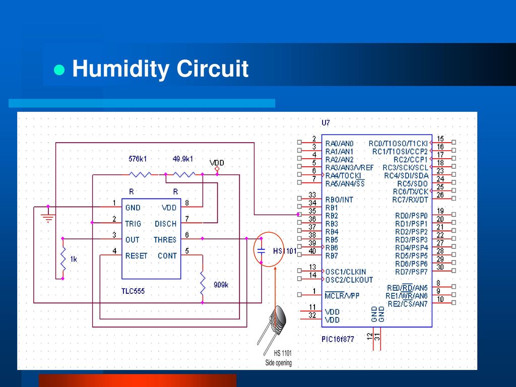Weather Station Weather station design for measuring Circuit Diagram