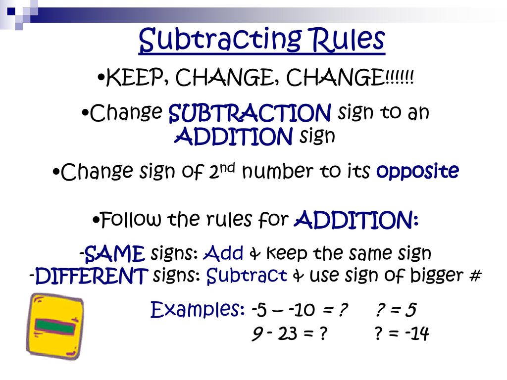 Operations with integers powerpoint ppt download