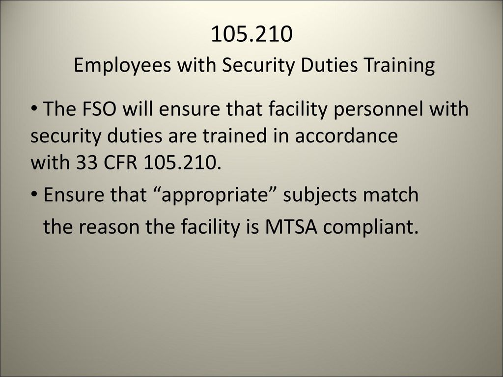 Facility Security Documentation Requirements Ppt Download facility-security-documentation-requirements-ppt-download