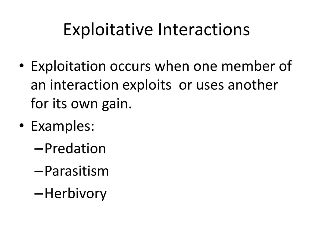 Species Interactions And Community Ecology Ppt Download