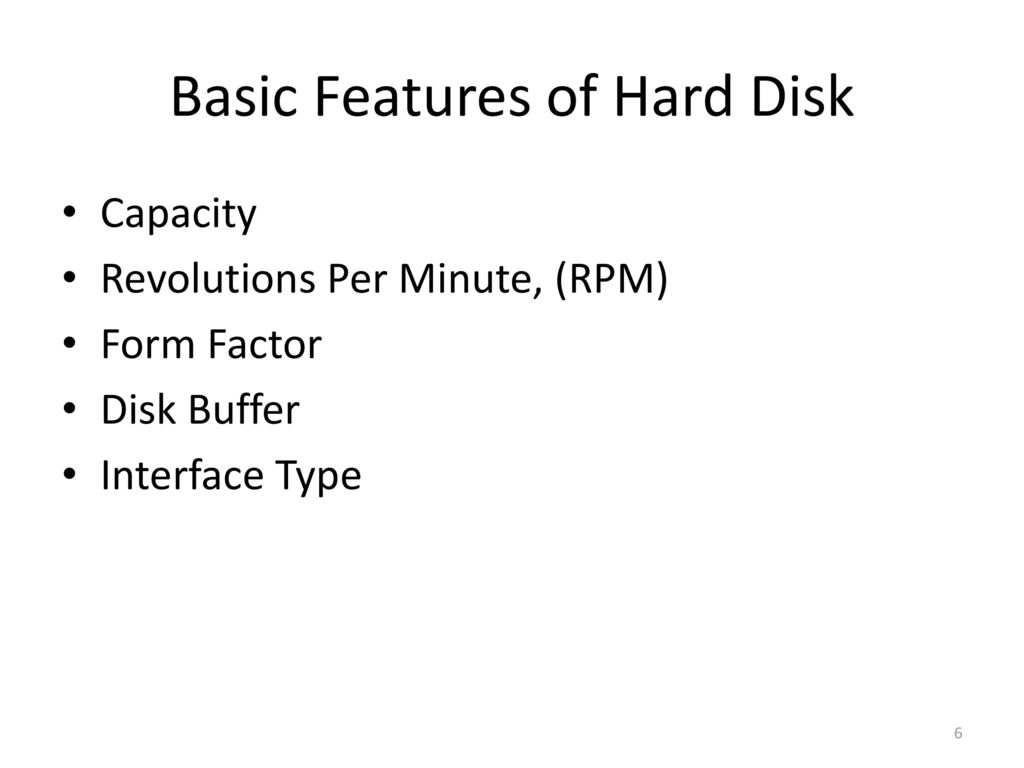 Computer Hard Drive. - ppt download