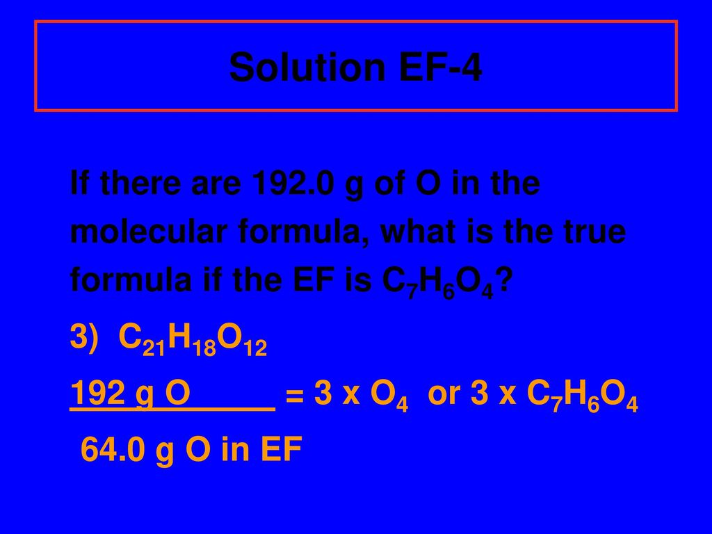 Chapter 9 Empirical Formulas Ppt Download