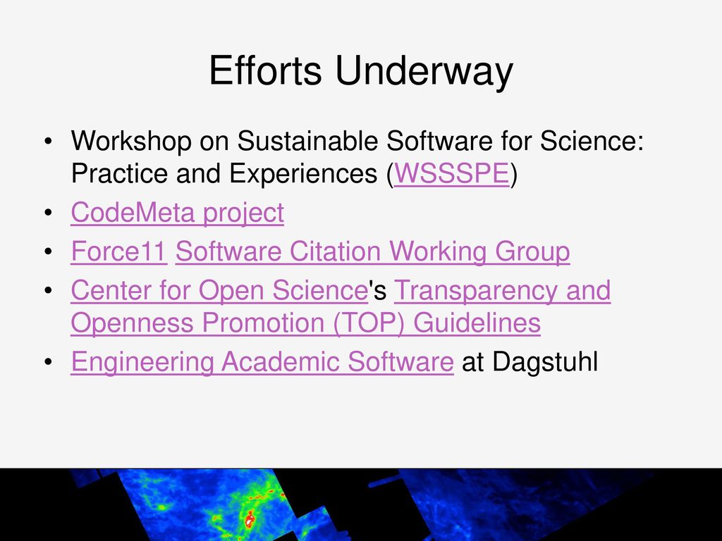 Research Software Best Practices Transparency Credit And Citation Ppt Download