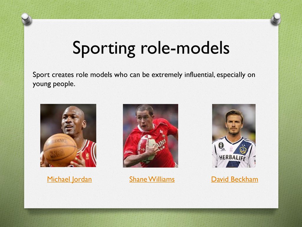 professional athletes role models
